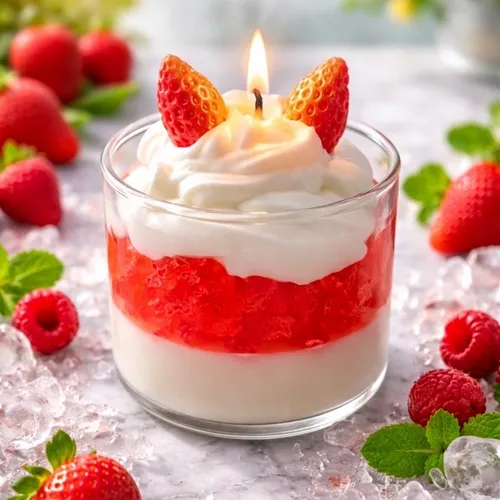 Strawberry Bliss Candle - Best candles for home