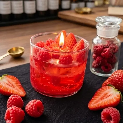 strawberry raspberry jam candle - Luxury scented candles